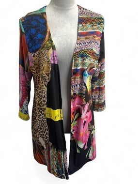 STUNNING vintage Simon Chang "The Collection" mesh mini dress/tunic! ✨